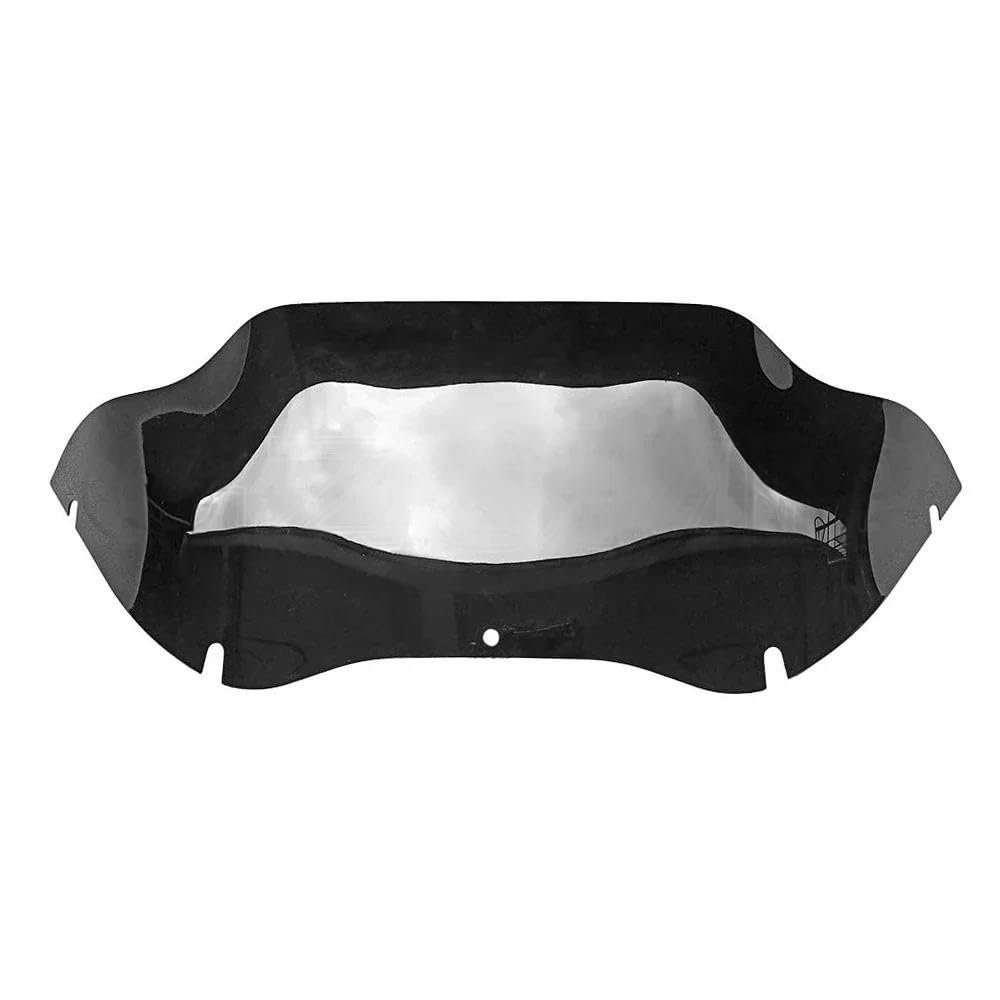 XARNUH Windschild Motorrad Für Touring Für Straße Für Glide Für FLTRX 1989-2013 2012 9 "Motorrad Windschutzscheibe Windschutzscheibe Verkleidung Deflektor(9 inch Black) von XARNUH