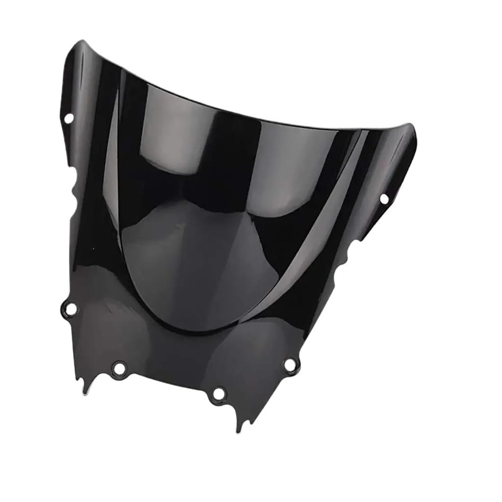 XARNUH Windschild Motorrad Für YZF 600 Für R6 1998-2002 Motorrad Windschutzscheibe Deflektor Schutz Windschutzscheibe Spoiler Verkleidung Deflektor(Black) von XARNUH