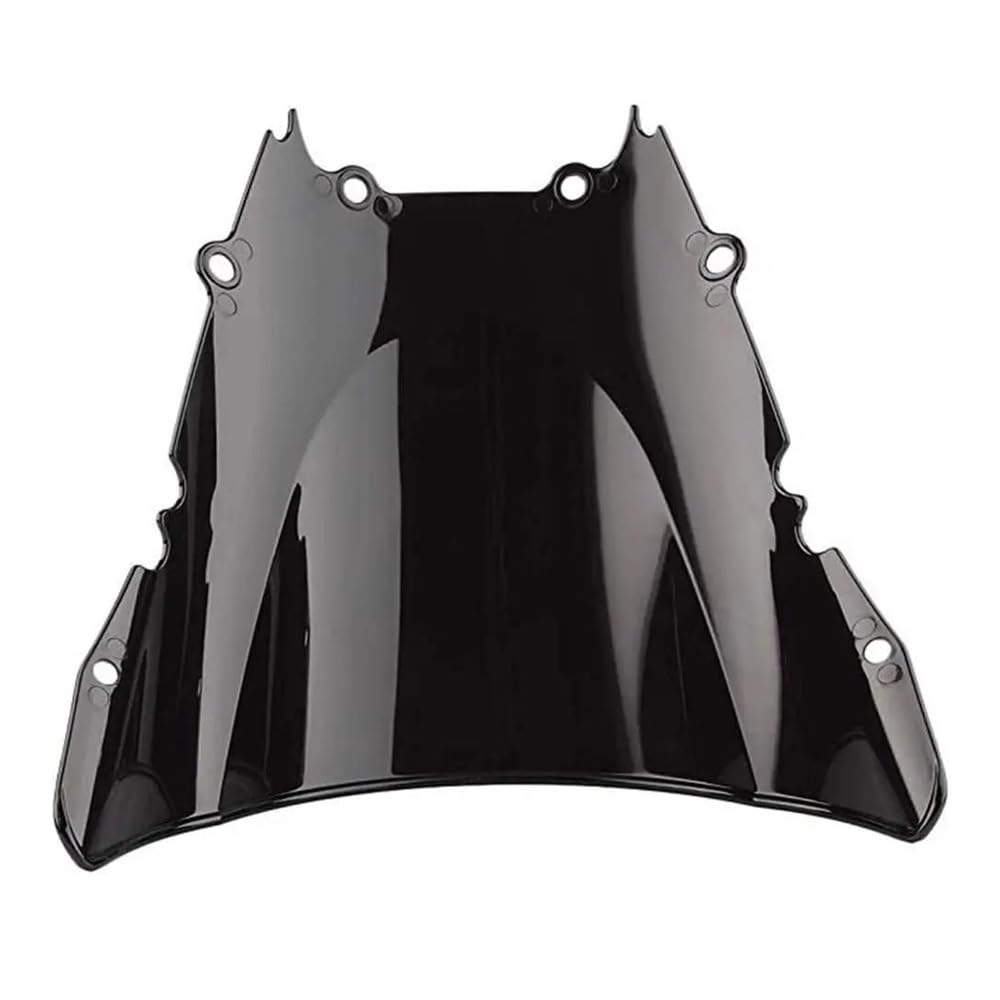 XARNUH Windschild Motorrad Für YZF 600 Für R6 Für YZ600 Für ZFR6 1998-2002 Motorrad Windschutzscheibe Windschutz Bildschirm Windabweiser Verkleidung Deflektor(Black) von XARNUH