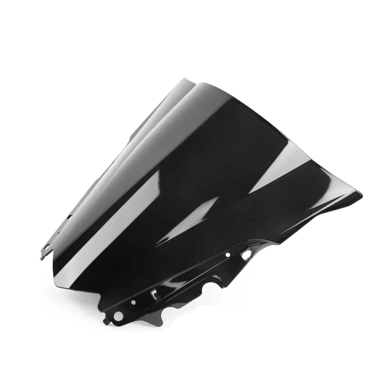 XARNUH Windschild Motorrad Für YZF Für R3 Für R25 2014 2015 2016 2017 2018 Motorrad Zubehör Windschutzscheibe Windschutz Motobike Windabweiser Verkleidung Deflektor(Black) von XARNUH