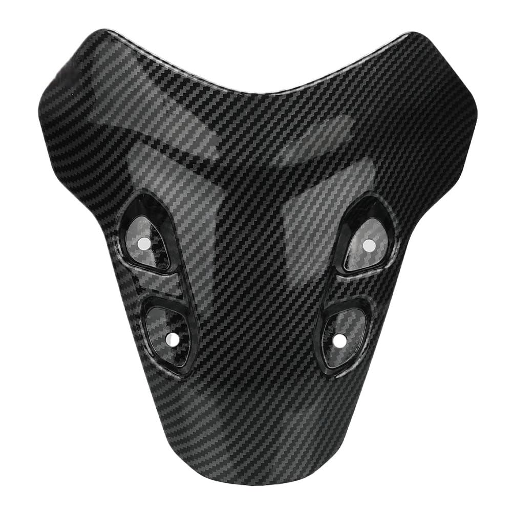 XARNUH Windschild Motorrad Motorrad Windschutzscheibenschutz Wind Für MT07 2021 2022 2023 2024 Windschutzscheibenabweiser Verkleidung Deflektor(Carbon Fiber) von XARNUH