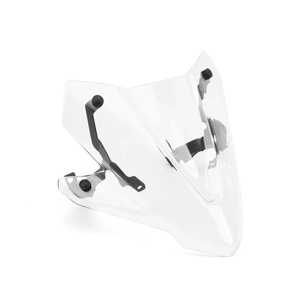 XARNUH Windschild Motorrad Motorrad Zubehör Windschutzscheibe Verlängerung Spoiler Deflektor Windschutzscheibe Für CB 750 Für Hornet 2023 Verkleidung Deflektor(Transparent) von XARNUH