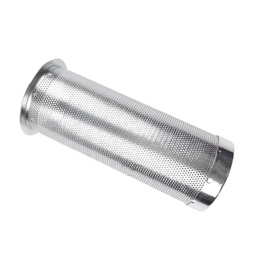 XARONF Baggerzubehör Passend für Hyundai R60 80 110 130 150 215-7 Bagger Kraftstofftanksieb Kraftstofftankfilter (Color : Stainless Steel) von XARONF