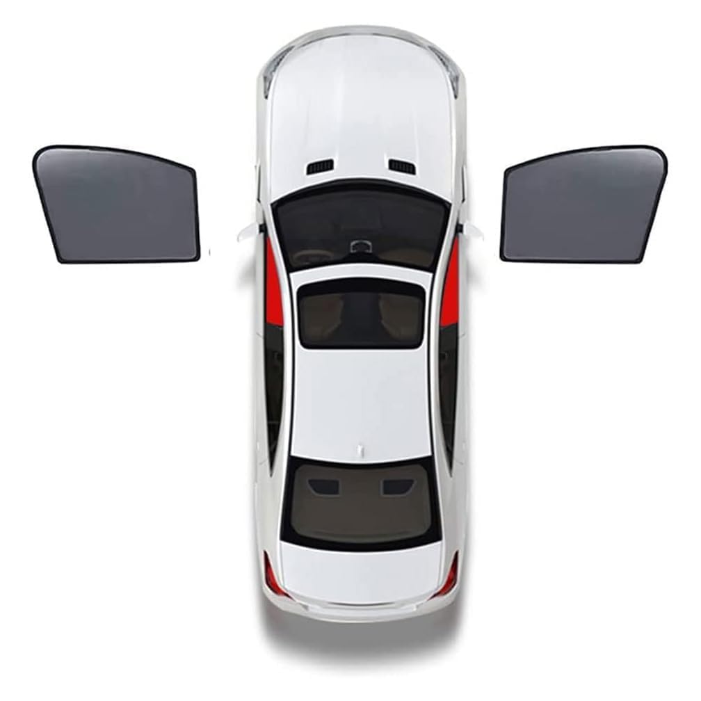 Auto Seitenfenster Sonnenschutz, für Peugeot 2008 I 2013-2015 Auto Sonnenschutz,Autosonnenschutz Seitenfenster UV-Schutz Hitzeschutz,2Pcs-Front-Doors von XATHKJOE