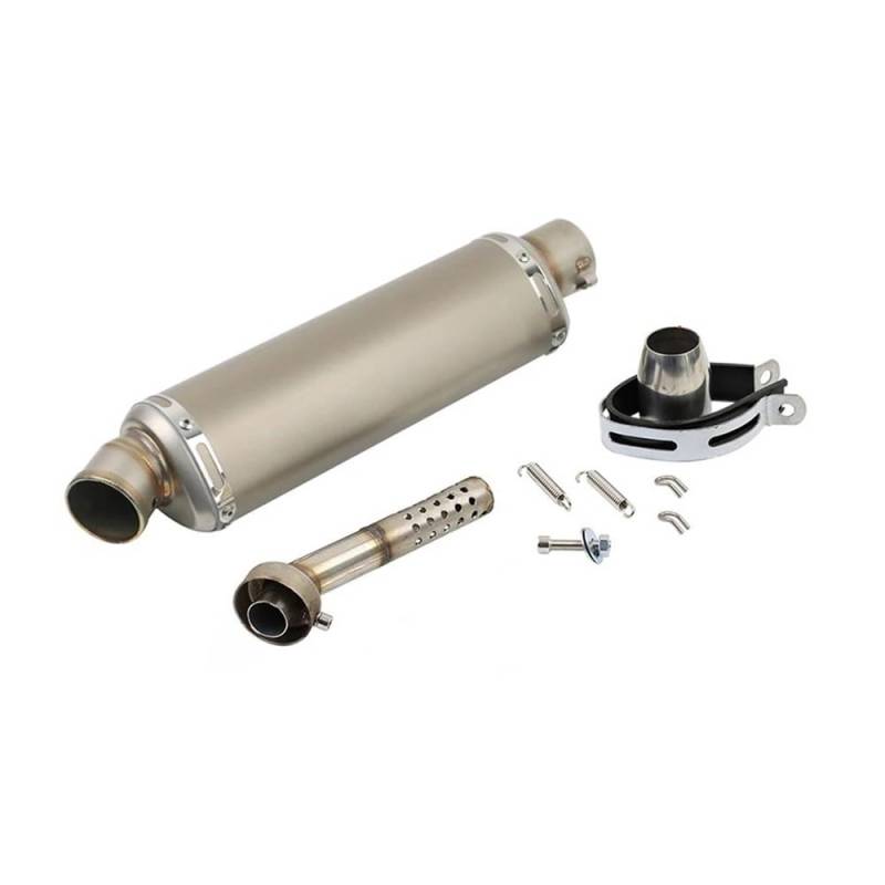 Moto Auspuffrohr 51MM Universal Motorrad Auspuff Endrohr ATV Motorrad 100cc-1000cc Roller Flucht DB Mörder von XAVIERAS