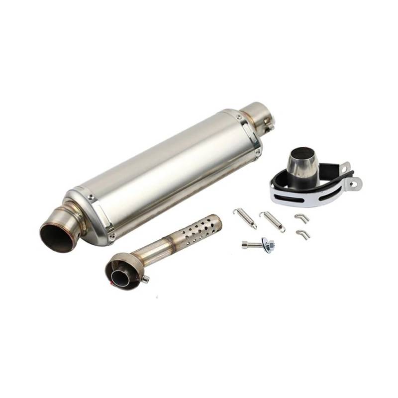 Moto Auspuffrohr 51MM Universal Motorrad Auspuff Endrohr ATV Motorrad 100cc-1000cc Roller Flucht DB Mörder von XAVIERAS