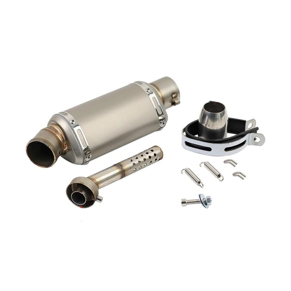 Moto Auspuffrohr 51MM Universal Motorrad Auspuff Endrohr ATV Motorrad 100cc-1000cc Roller Flucht DB Mörder von XAVIERAS