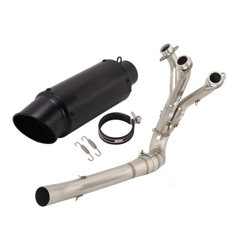 Moto Auspuffrohr Motorradauspuff Volle Flucht Für Yam&aha MT09 Für Tracer 9 GT XSR900 2020-2024 Front Link Rohr Schalldämpfer DB Killer von XAVIERAS