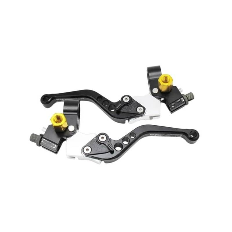 Motorrad Kupplung Bremshebel Kupplungshebel Brems 2 Stück 22 Mm Universal Motorrad Bremskupplungshebel/Trommelbremse Links Und Rechts Für Yam&aha Für Ka&wasaki Für SU&ZUKI Griff Dual Hub von XAVIERAS