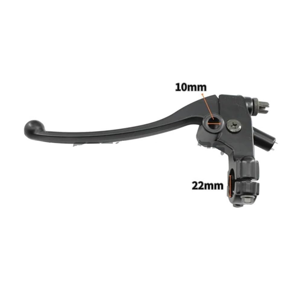 Motorrad Kupplung Bremshebel Kupplungshebel Brems 22 Mm Kupplungshebel-Einstellung, Bremspumpen-Hauptzylinder Für CB250 Jade Honret 250 VT250 CB400 SF CB400SS CB-1 400 CB750 von XAVIERAS