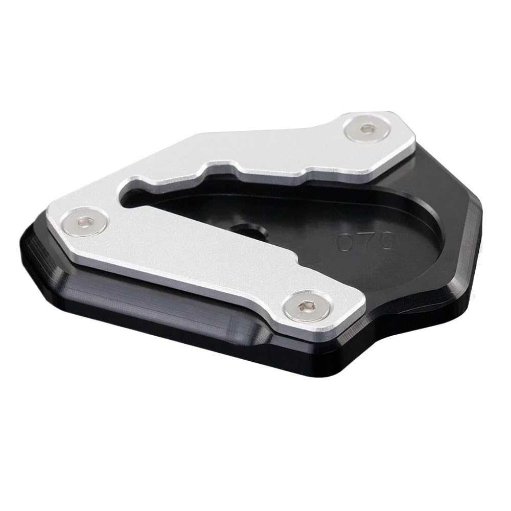 Motorrad Ständer Fuß Für Du&Cati 848 1098 1198 848evo 848 Evo CNC Aluminium Motorrad Kickstand Fuß Seitenständer Verlängerung Pad Stützplatte 2012 2013 von XAVIERAS