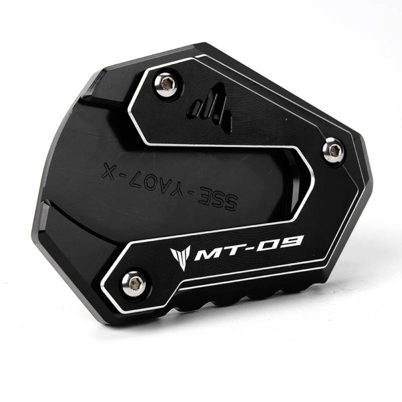 Motorrad Ständer Fuß Für Yam&aha MT09 SP 2023 MT 09 2022 Tracer MT-09 SP FZ09 2015-2023 Motorrad Kickstand Fuß Seite Stehen Verlängerung Pad Schlüsselanhänger von XAVIERAS