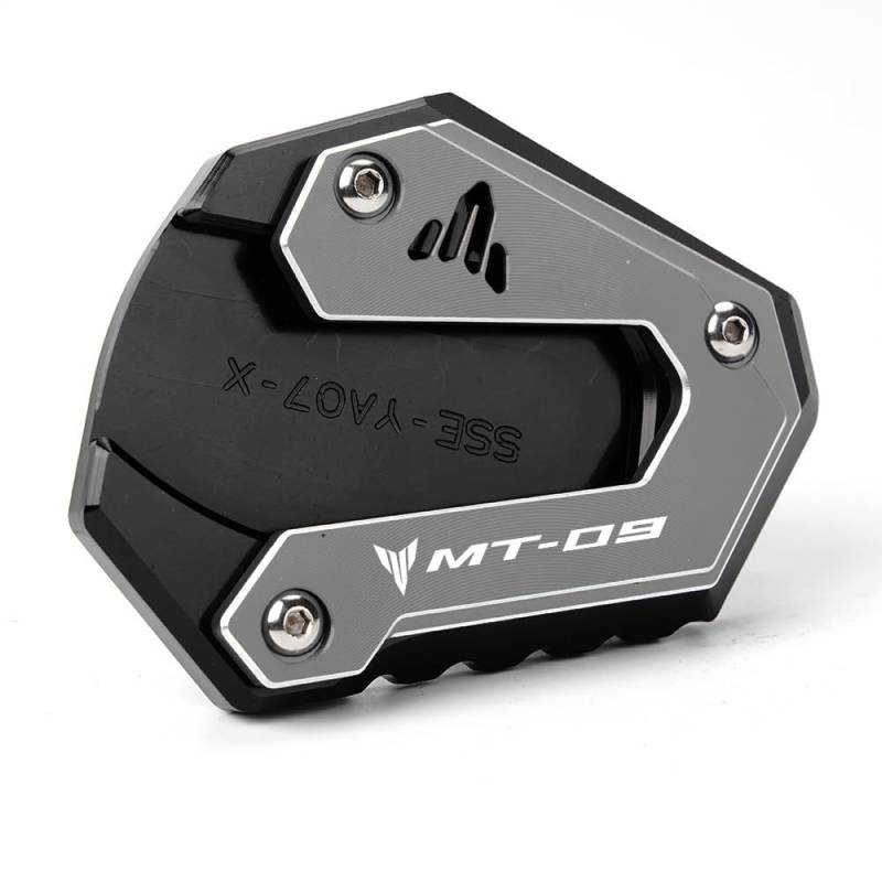 Motorrad Ständer Fuß Für Yam&aha MT09 SP 2023 MT 09 2022 Tracer MT-09 SP FZ09 2015-2023 Motorrad Kickstand Fuß Seite Stehen Verlängerung Pad Schlüsselanhänger von XAVIERAS