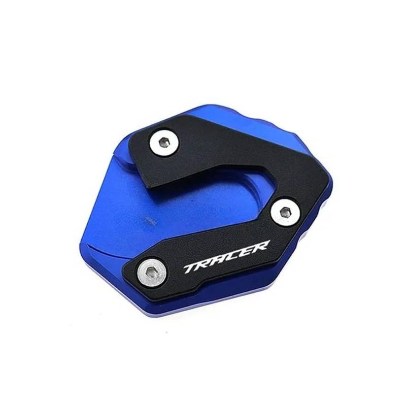 Motorrad Ständer Fuß Für Yam&aha Tracer 9 GT Tracer 9GT 2021 Motorrad CNC Kickstand Fuß Seite Stehen Verlängerung Pad Unterstützung Platte von XAVIERAS