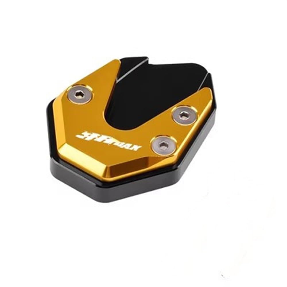 Motorrad Ständer Fuß Motorrad Kickstand Fuß Seite Ständer Verlängerung Pad Unterstützung Platte FÜR Aprilia SRMAX250 SRMAX300 Srmax250 Srmax300 von XAVIERAS