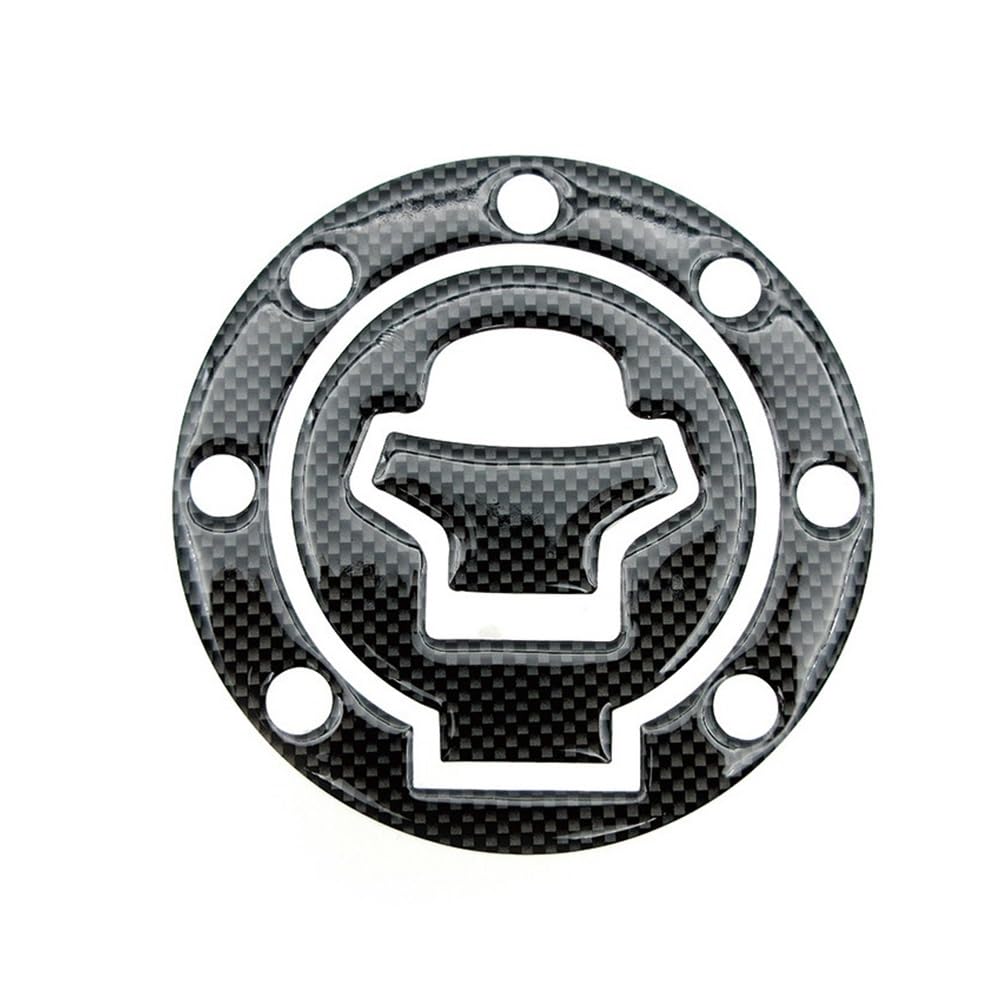 Motorrad Tank Aufkleber 1Pcs Carbon Fuel Gas Öl Kappe Tank Pad Tankpad Schutz Aufkleber Für Motorrad Für Für SU&ZUKI Für Kaw&asaki Für Yam&aha von XAVIERAS