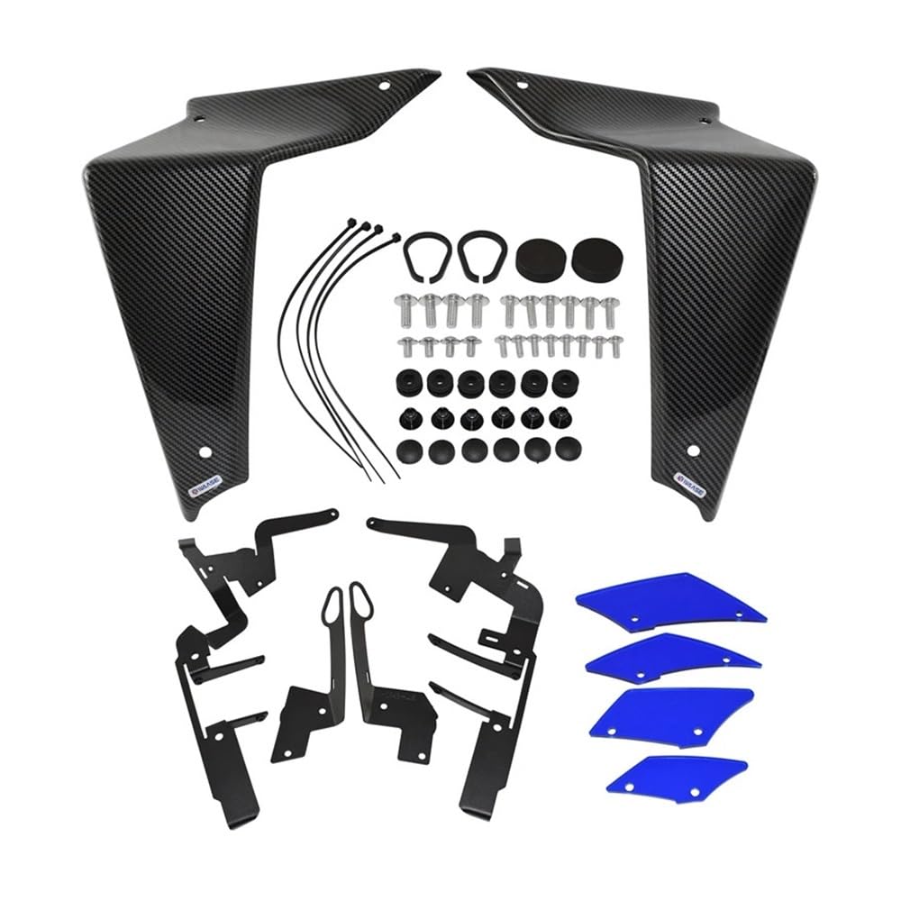 Motorrad Verkleidungshaube Vorne Aerodynamik Seitenspoiler Feste Winglet Verkleidung Flügel Verkleidung Abdeckung Für Yam&aha MT-09 MT09 SP 2021 2022 2023 von XAVIERAS