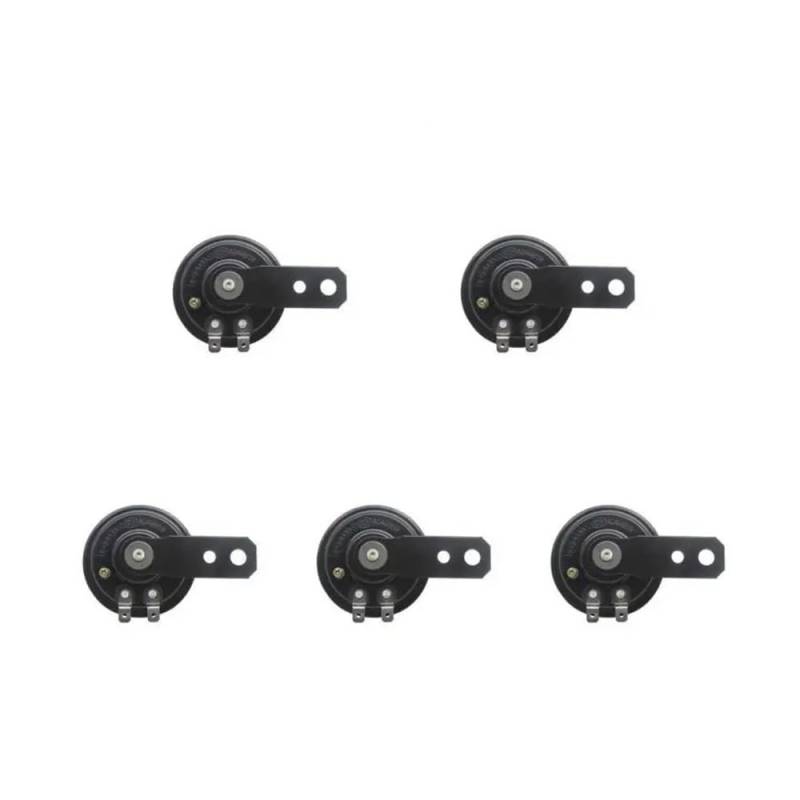 Motorradhupe 1~10PCS Motorrad Horn Kit Universal 12V 1,5 A 105db Runde Laute Horn Lautsprecher Für Roller Moped Motorrad Horn Lautsprecher von XAVIERAS