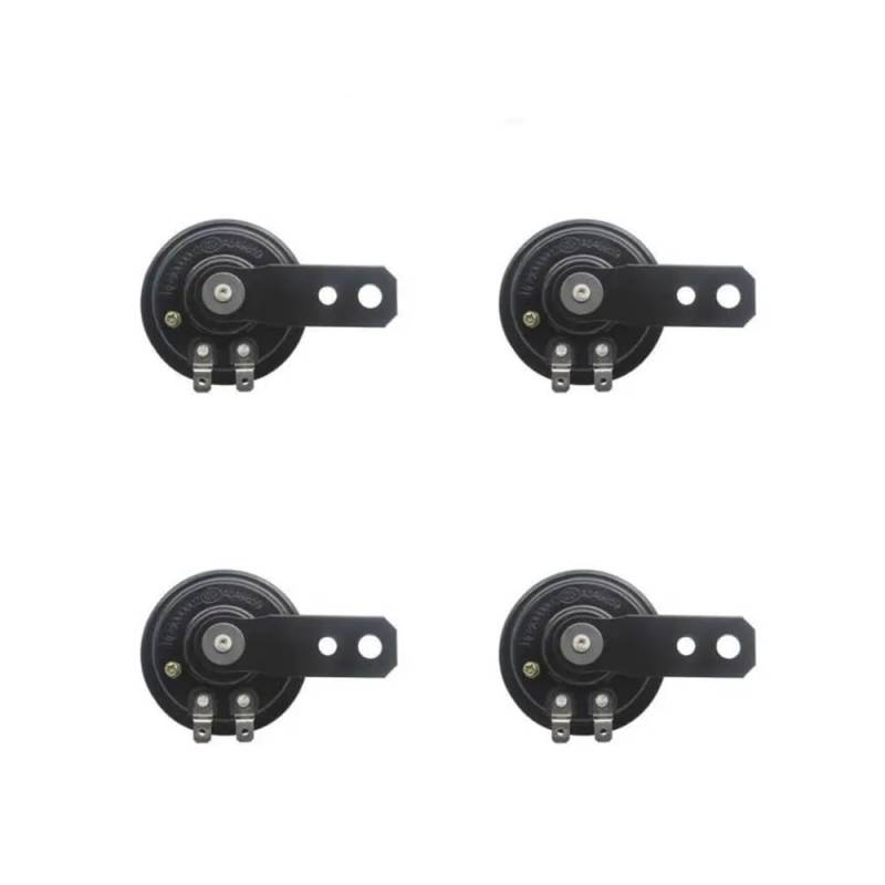 Motorradhupe 1~5PCS Motorrad Horn Kit Universal 12V 1,5 A 105db Runde Laute Horn Lautsprecher Für Roller Moped ATV Motorrad Zubehör von XAVIERAS