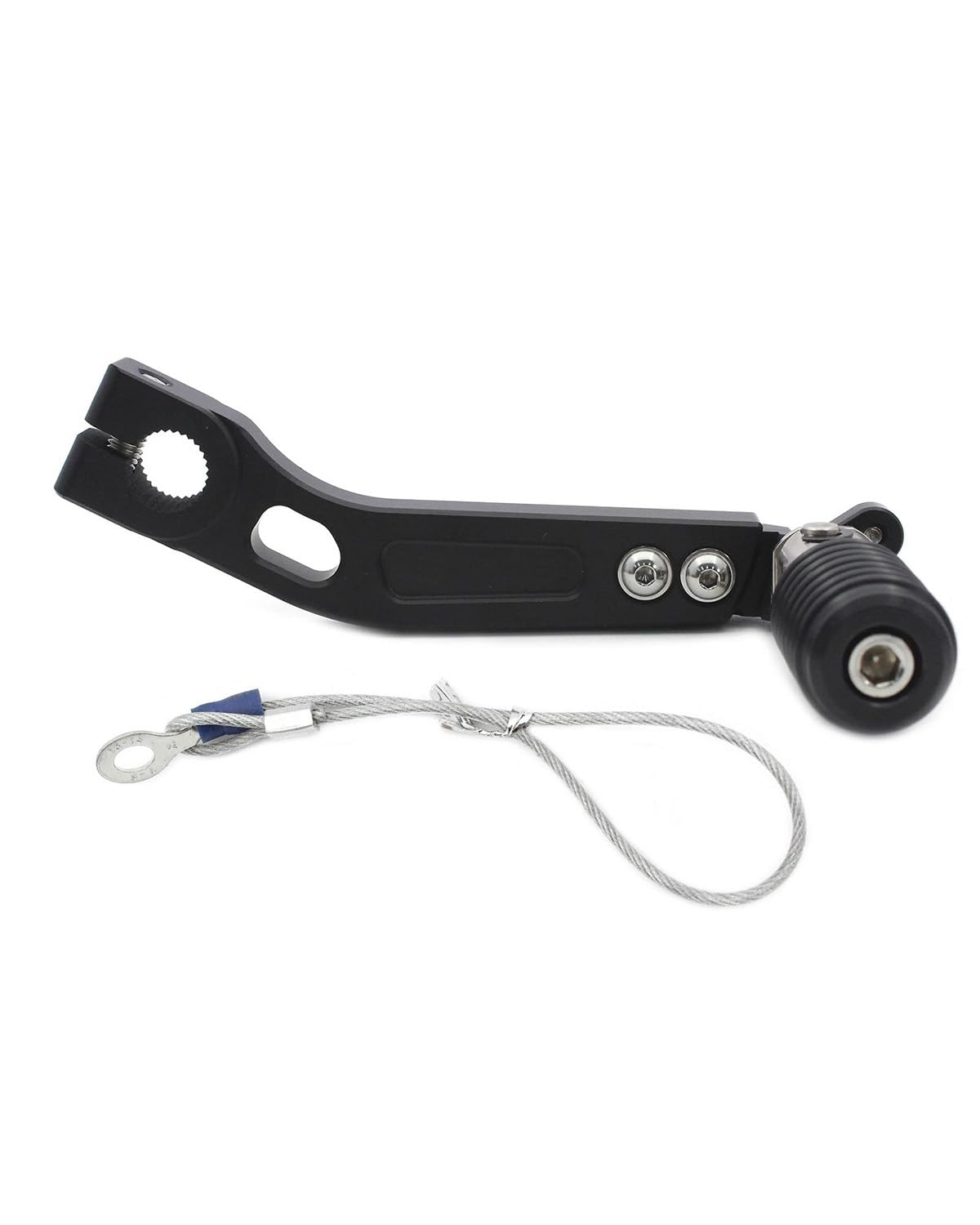 Fußrasten Pedale Auflager Für R1200GS Abenteuer 2008 2009 2010 2011 2012 Schalthebel Pedal Einstellbare Shifter Motorrad Aluminium Legierung Motorradpedal Fußraste(Black) von XBDYGS