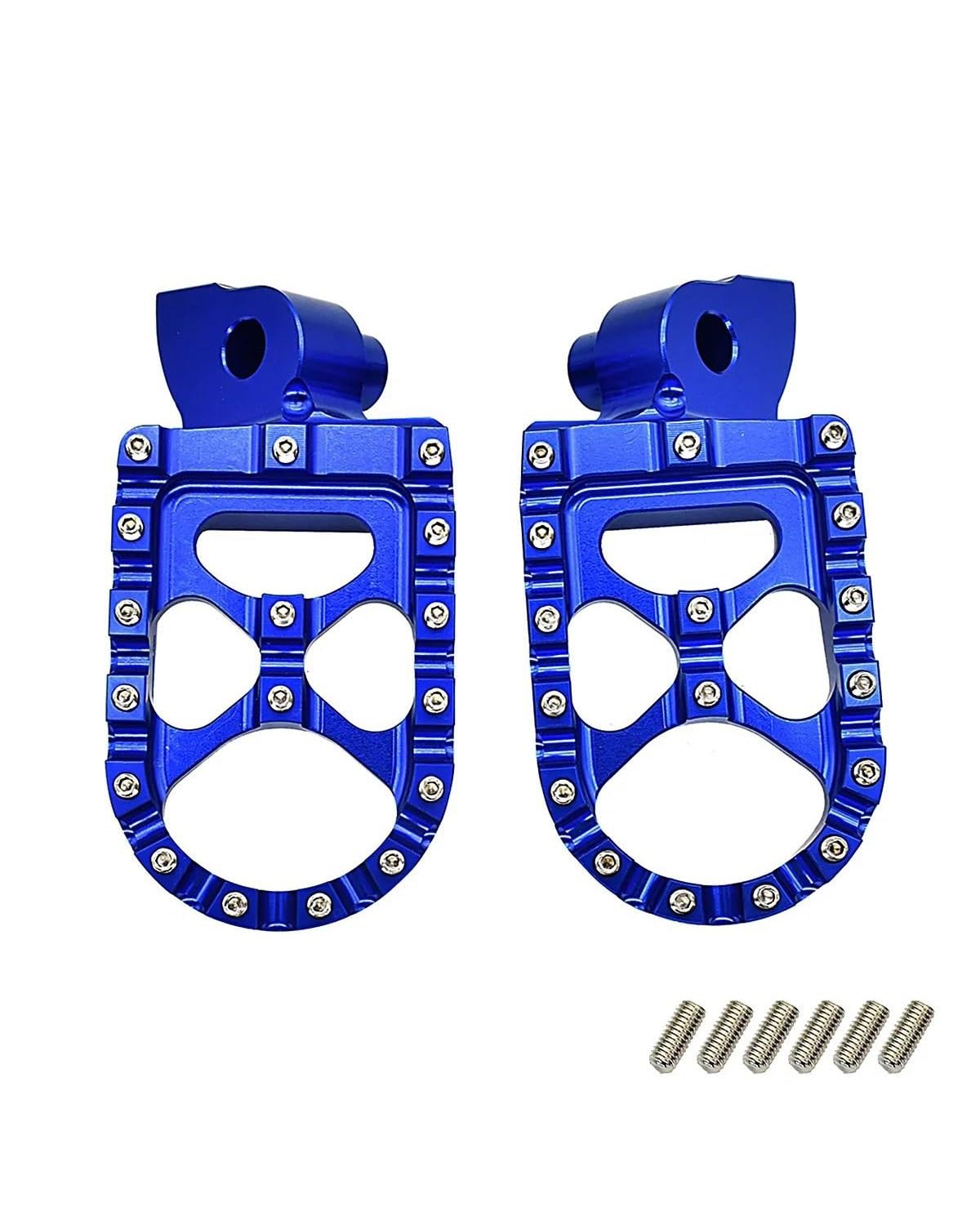 Fußrasten Pedale Auflager Passend für YZ65 85 125 250 YZ250F YZ450F YZ125X YZ250X YZ450FX WR250F WR450F Motorrad-Fußpedal Motorradpedal Fußraste von XBDYGS