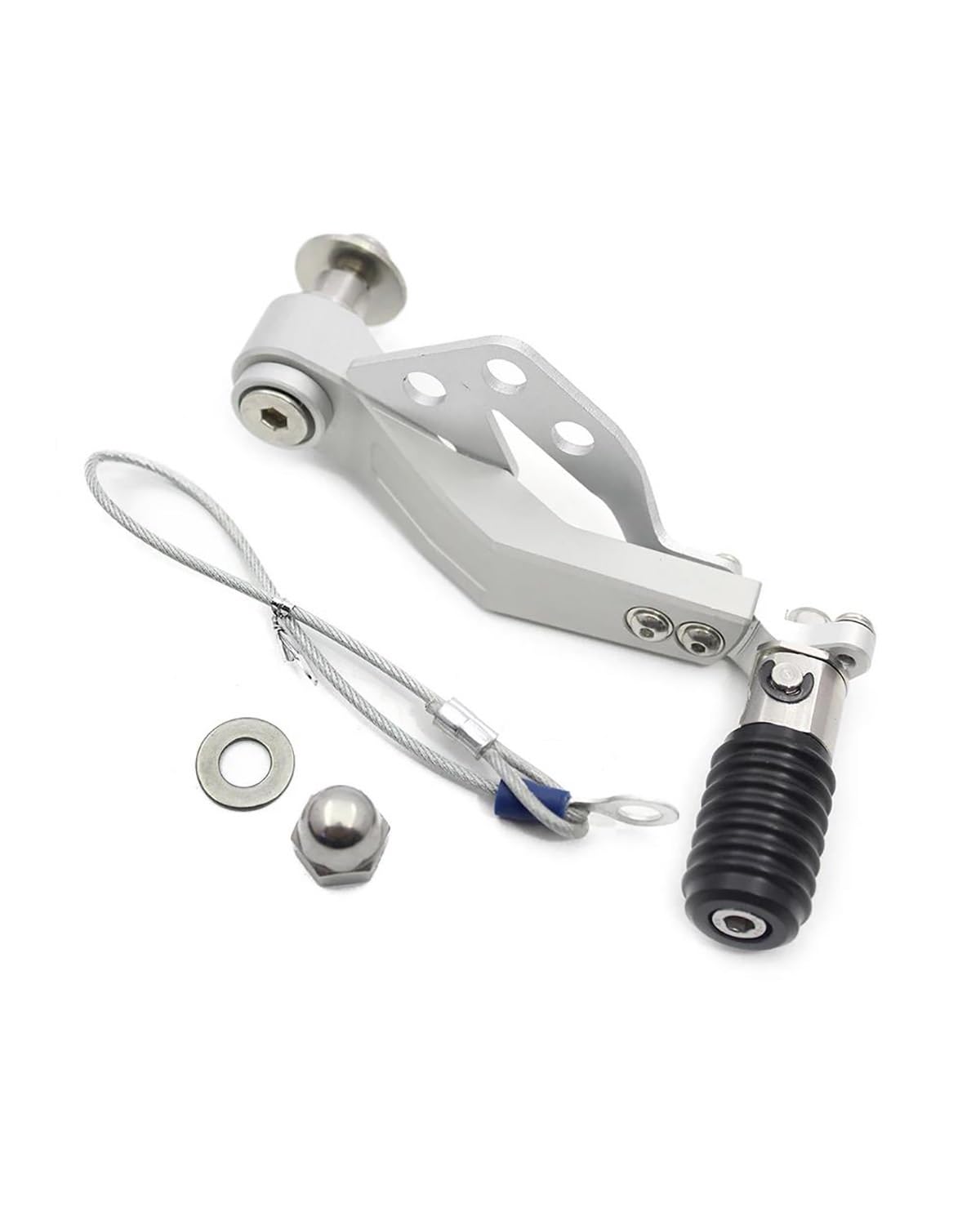 Fußrasten Pedale Auflager Schaltpedal, Einstellbarer Front-Shifter für R1200GS LC Adventure 2013 2014 2015 2016 Motorrad-Aluminiumlegierung Motorradpedal Fußraste von XBDYGS