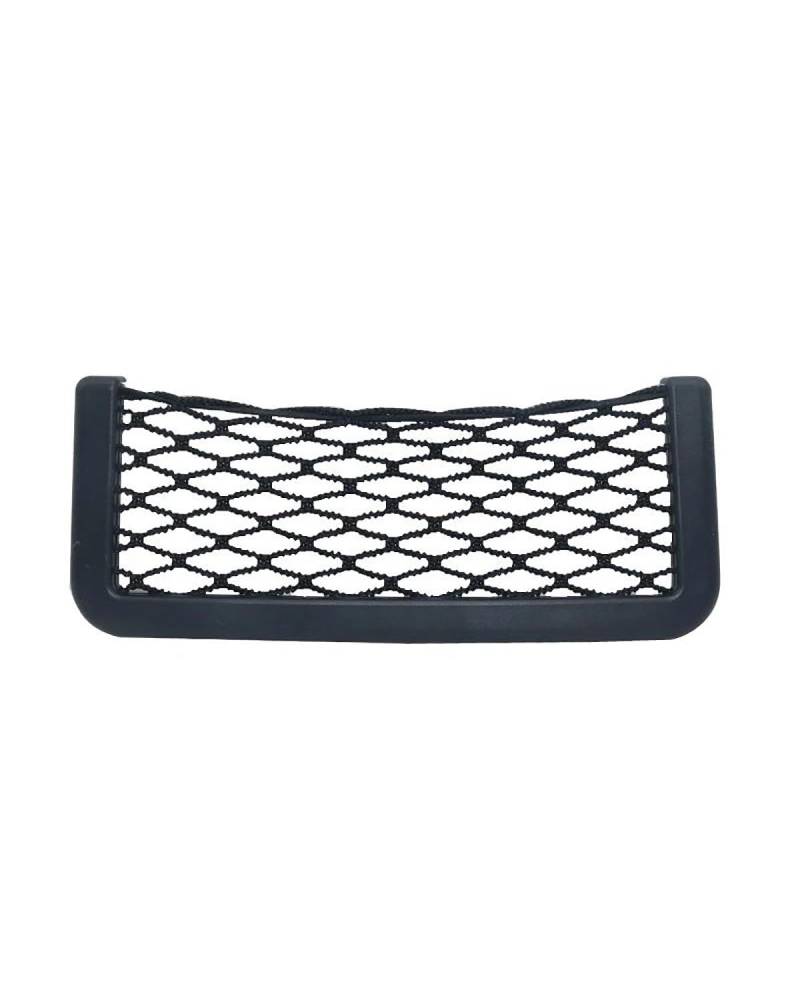 Gepäcknetz Ablagenetz 1 Stück Universal Black Car Net Bag Handyhalter Aufbewahrungstasche Organizer Car Mesh Net Holder Pocket Auto Aufbewahrungsnetz von XBDYGS