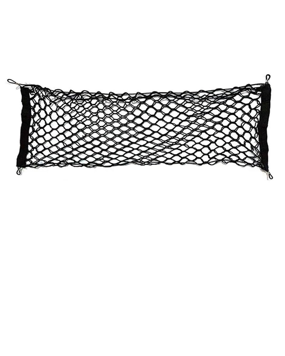 Gepäcknetz Ablagenetz 5 Größe Auto Kofferraum Net Mesh Elastische Nylon Hinten Hinten Trunk Lagerung Organizer Gepäck Net Halter Auto Zubehör Auto Aufbewahrungsnetz(DoubleLayer110X40cm) von XBDYGS