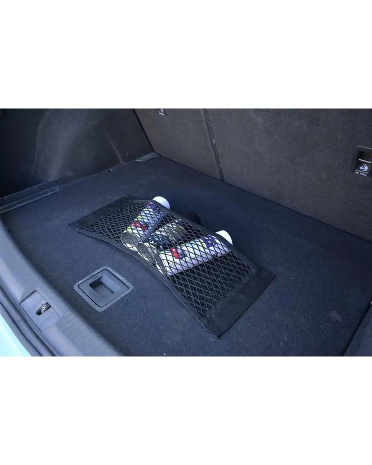 Gepäcknetz Ablagenetz 80 * 25Cm Universal Auto Trunk Cargo Boot Net Gepäck Lagerung Organizer Mesh Tasche Hinten Stamm Automotive Auto Aufbewahrungsnetz von XBDYGS