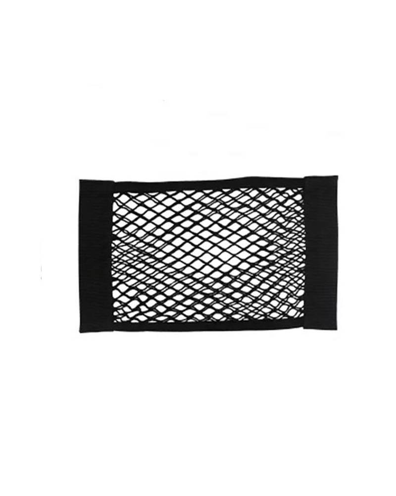 Gepäcknetz Ablagenetz Auto-Aufbewahrung Wandaufkleber-Beutel Universal-Kofferraum-Organizer Rücksitz-Rücken-Fracht-Mesh-Netz Flexibles Nylon Auto Aufbewahrungsnetz(25X40CM) von XBDYGS