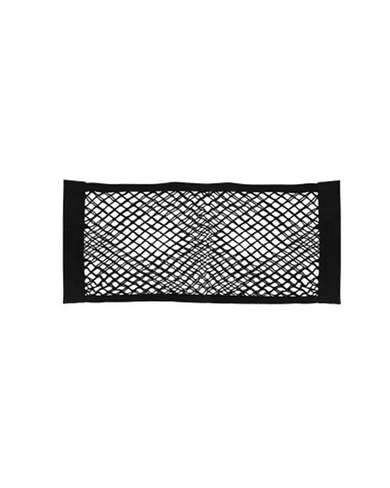 Gepäcknetz Ablagenetz Auto-Aufbewahrung Wandaufkleber-Beutel Universal-Kofferraum-Organizer Rücksitz-Rücken-Fracht-Mesh-Netz Flexibles Nylon Auto Aufbewahrungsnetz(25X60CM) von XBDYGS