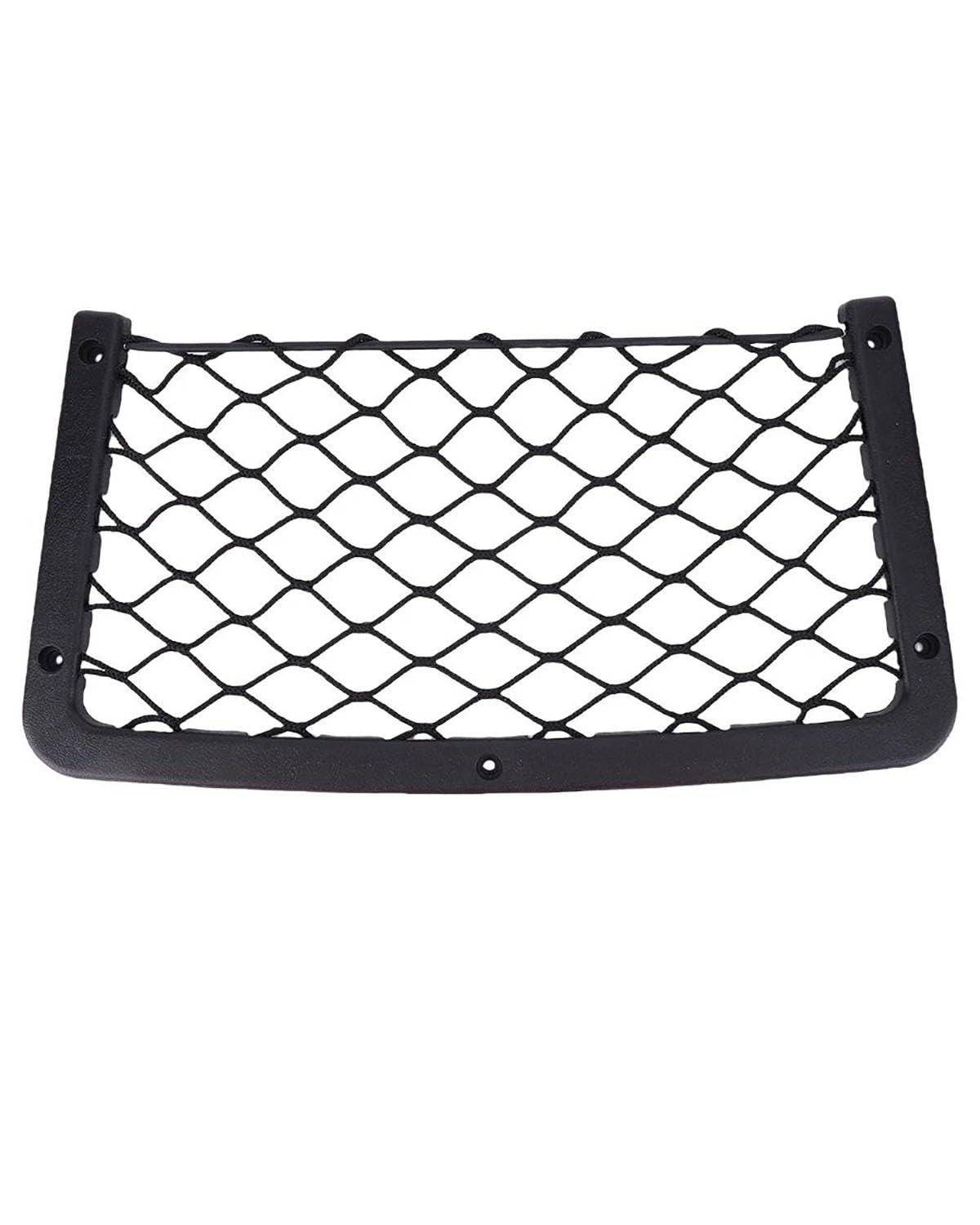 Gepäcknetz Ablagenetz Auto-Aufbewahrungsnetztasche, Auto-Mesh-Netztaschenhalter, Elastisches Netz, Bus, Fahrzeugsitz-Rücken-Organizer Auto Aufbewahrungsnetz(36x18cm) von XBDYGS