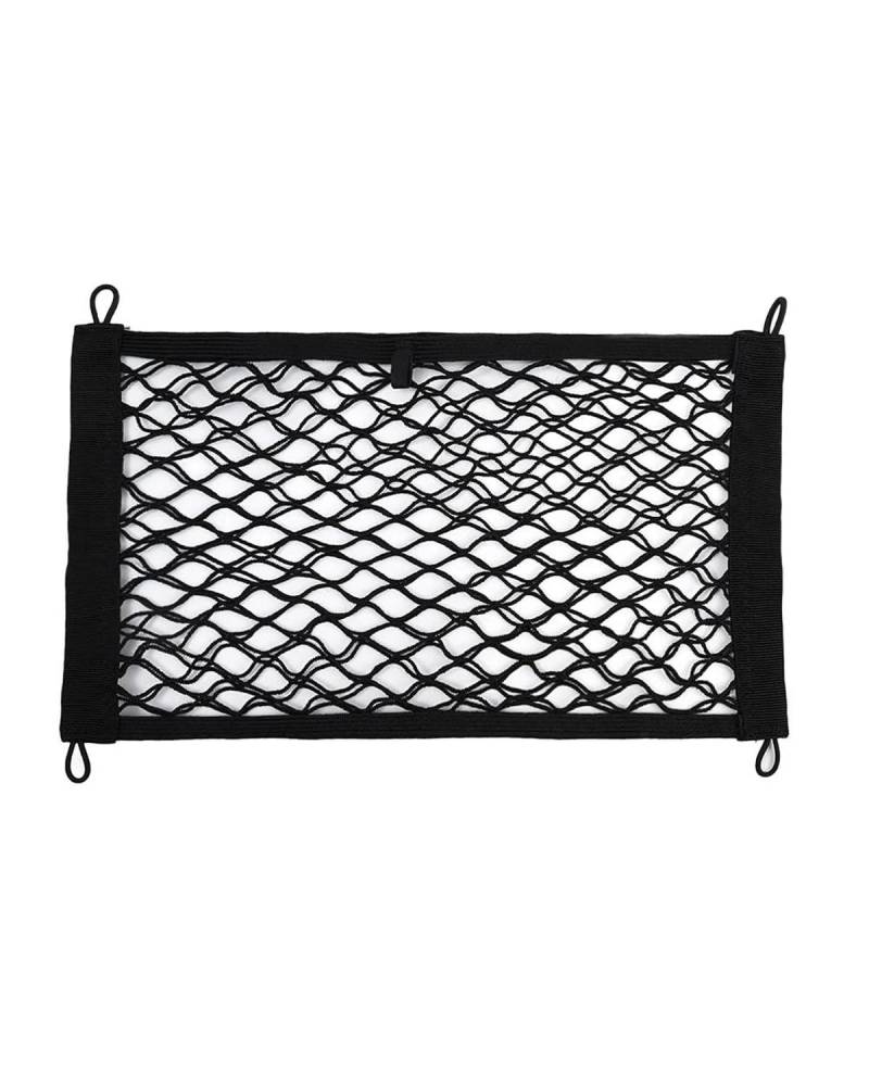 Gepäcknetz Ablagenetz Auto Lagerung Net Tasche Auto Innen Liefert Lagerung Elastische Net Auto Kofferraum Feuer Feste Rack Trunk Organizer Auto Aufbewahrungsnetz(Large Size 25x40cm) von XBDYGS