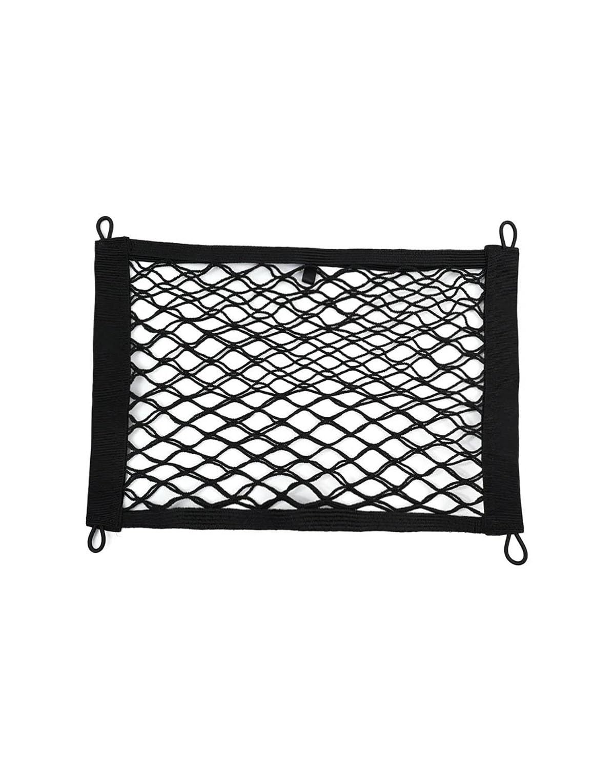 Gepäcknetz Ablagenetz Auto Lagerung Net Tasche Auto Innen Liefert Lagerung Elastische Net Auto Kofferraum Feuer Feste Rack Trunk Organizer Auto Aufbewahrungsnetz(Medium Size 25x35cm) von XBDYGS