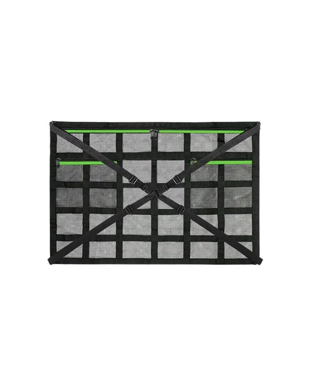 Gepäcknetz Ablagenetz Dachaufbewahrungstasche Netztasche Upgrade Autodecke Gepäcknetztasche Große Kapazität Stärken Auto Aufbewahrungsnetz(Green,80X55CM) von XBDYGS