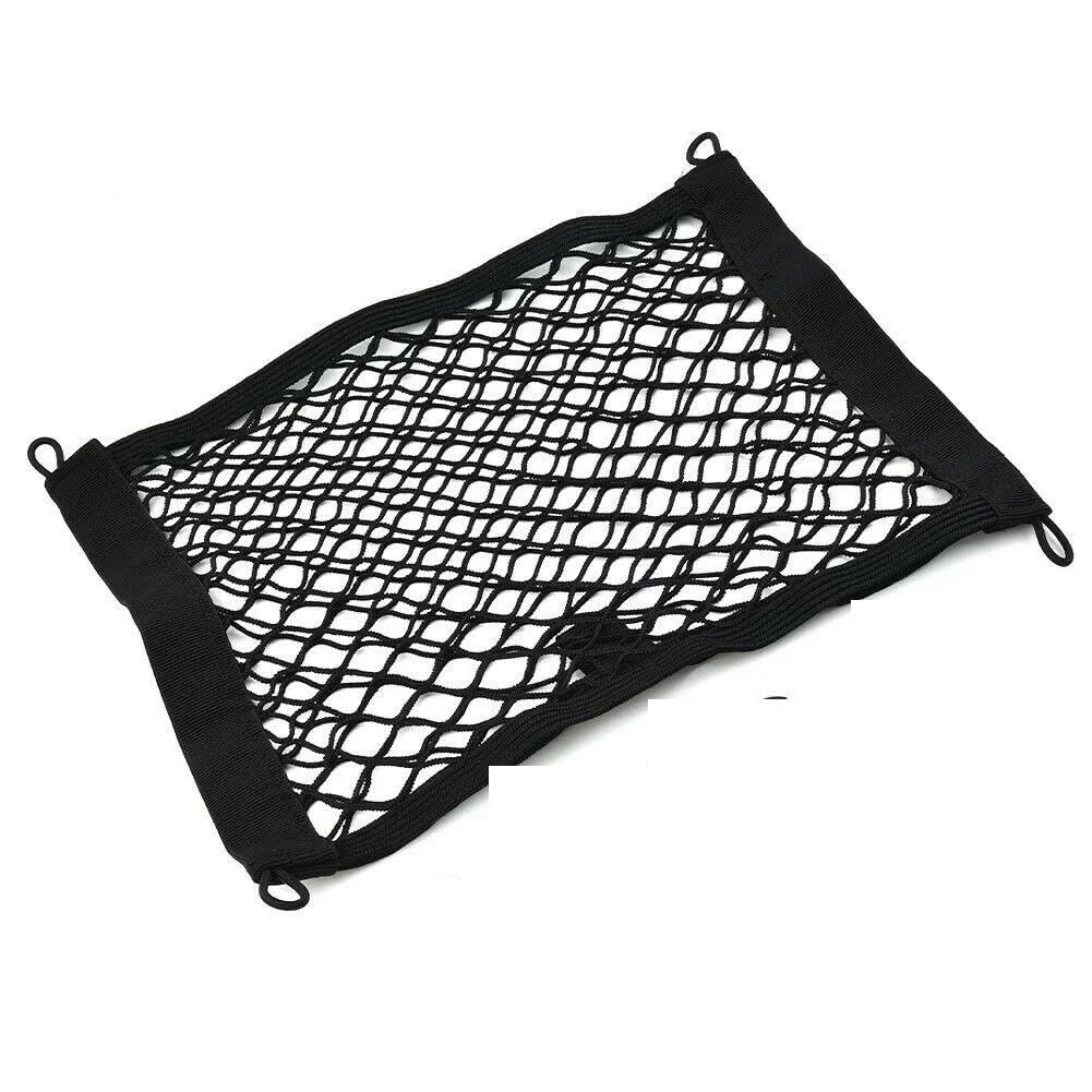 Gepäcknetz Ablagenetz Für Cargo Van Wohnmobil Mobile 25x50cm Auto Zurück Hinten Stamm Lagerung Net Sitz Elastische String Net Extra Große Elastische Lagerung Net Auto Aufbewahrungsnetz von XBDYGS