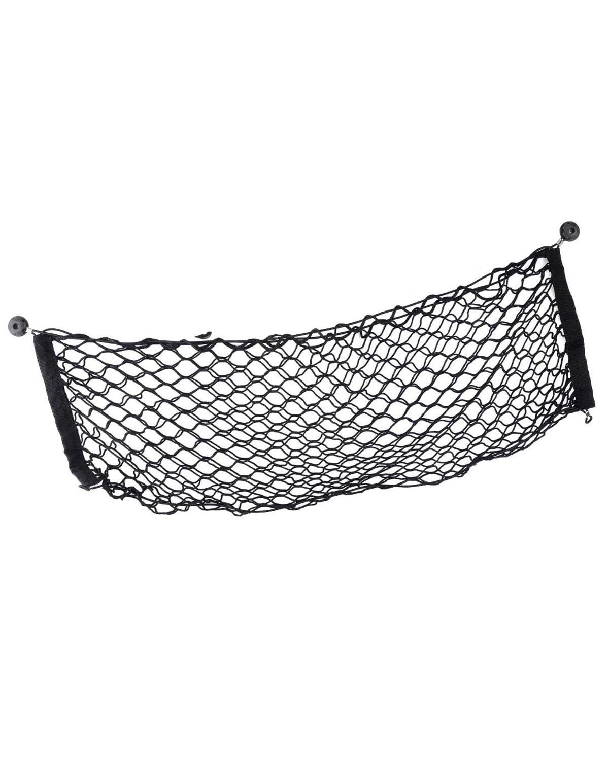 Gepäcknetz Ablagenetz Nylon Universal Auto Schwarz SUV Umschlag Stil Hinten Trunk Cargo Net Tasche Haken Lagerung Organizer Auto Aufbewahrungsnetz von XBDYGS