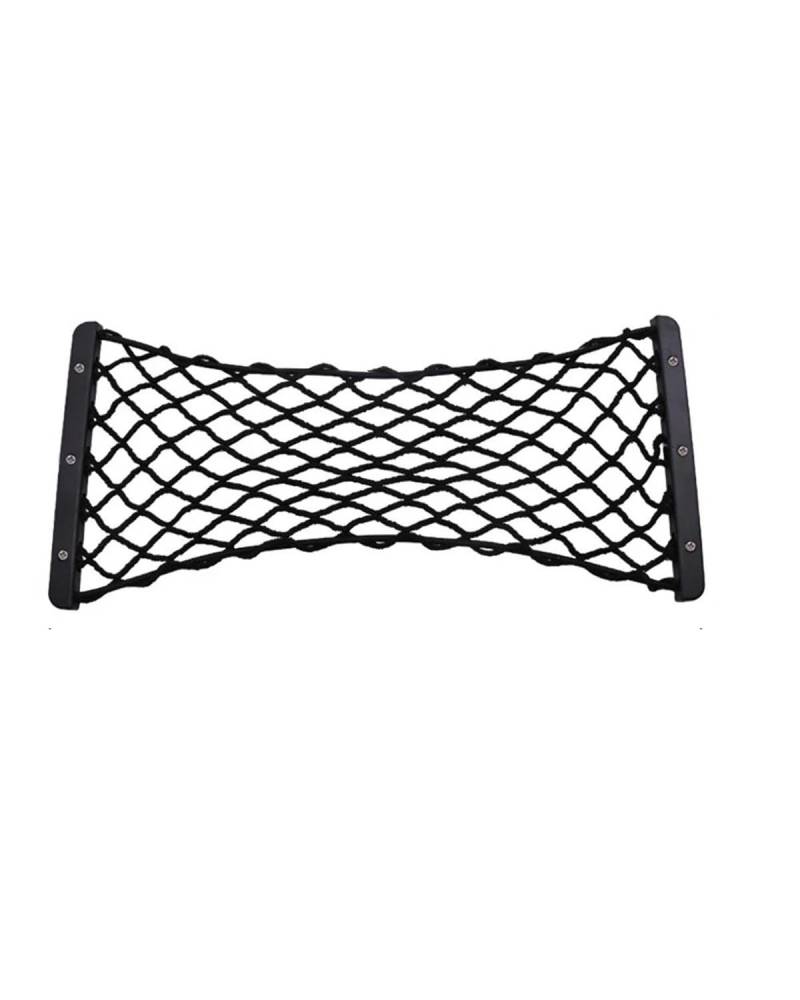 Gepäcknetz Ablagenetz Universal Auto Zurück Hinten Mesh Stamm Sitz Elastische String Net Lagerung Tasche Käfig Auto Sitz Zurück Organizer Auto Aufbewahrungsnetz(M) von XBDYGS