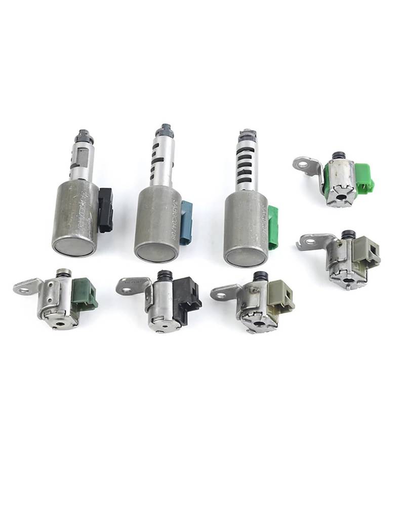 Getriebe Magnetventil Set Für Saab AW55-50SN AW55-51SN Übertragung Magnetventil 8-teiliges Set Auto Zubehör von XBDYGS