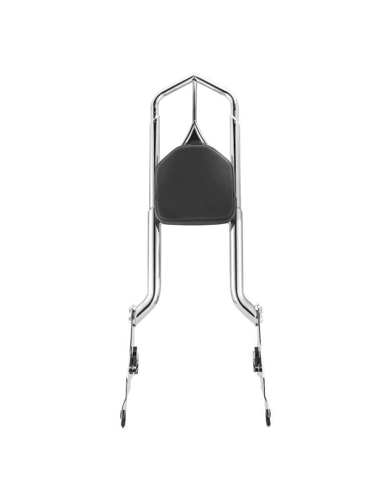 Motorrad Rückenlehne Für Touring Road King Electra Glide Street 2009 2010 2011 2012 2013 2014 2015-2024 Motorrad 31" Passagier Sissy Bar Rückenlehne Rückenlehne Für Motorrad(Silver) von XBDYGS