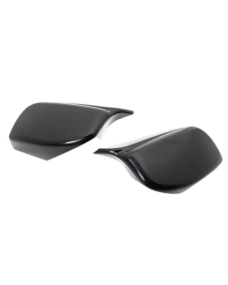 Spiegelkappen Für E60 Für E61 Für E63 Für E64 2003-2010 Auto Rückspiegel Seitenglas Spiegel Abdeckung Trim Hinten Spiegel Abdeckungen Ersatz Auto Spiegelkappen(Gloss Black) von XBDYGS