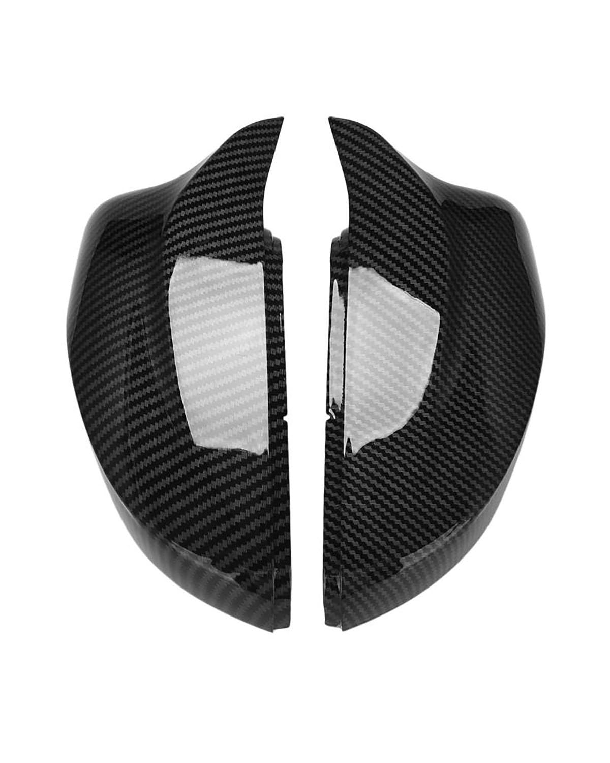 Spiegelkappen Für Golf 6 Für MK6 VI 2008 2010 2011 2012 Carbon Fiber Rückspiegel Fall Abdeckung Seite Flügel Spiegel Shell Auto Zubehör Auto Spiegelkappen von XBDYGS