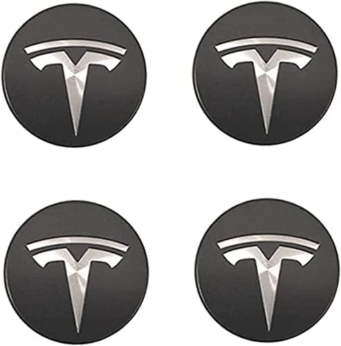 Auto Nabenkappen für Tesla Model 3 X S 56mm,Radnabenabdeckung,Felgenschutz Dekorative Abdeckung,Radnabenabdeckungen für Auto Auto Zubehör,E von XBTGHWMZ