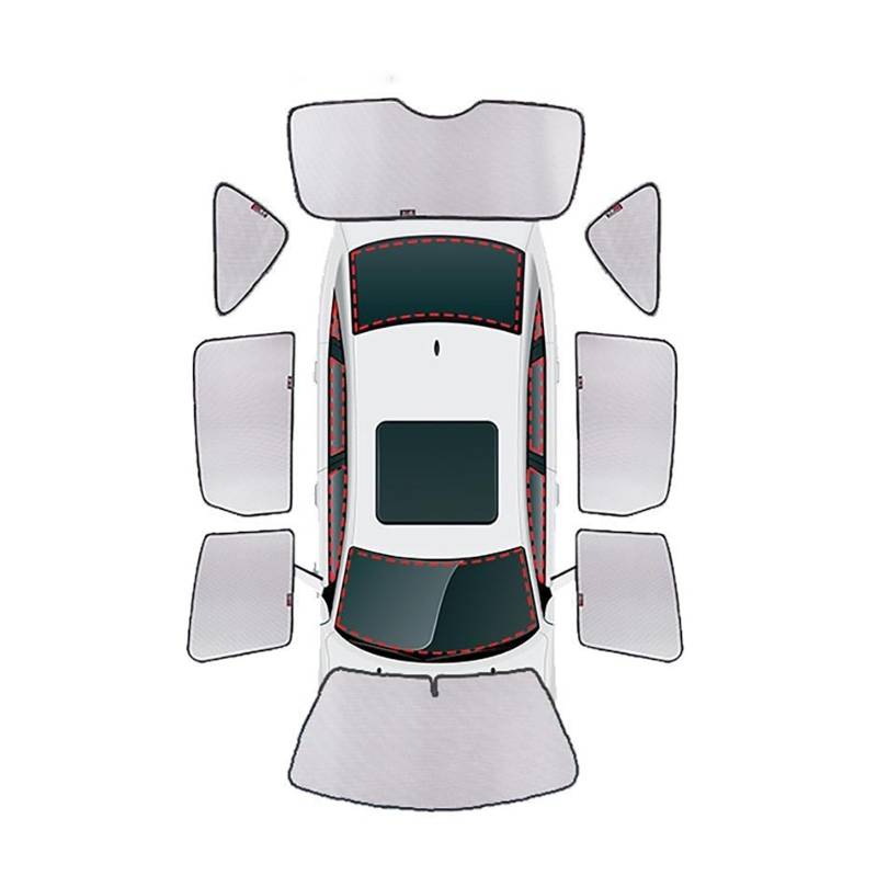 Sonnenblende Auto für Benz AMG GT(2seats) 2015-2023,Auto-Seiten-Heck-Sonnenschutz,Schützen Sie die Privatsphäre im Auto und verhindern Sie Mückenstiche von XBTGHWMZ