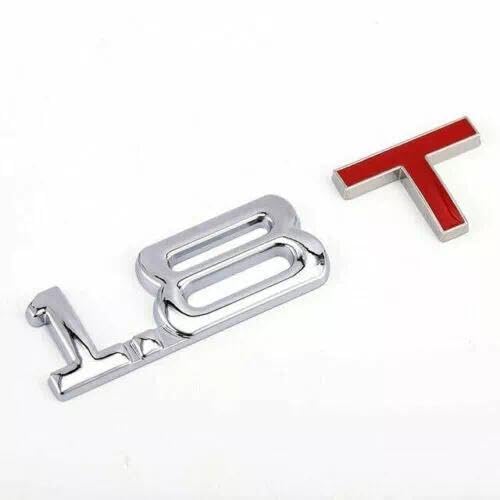 1.8T 3D Metall Badge Boot Trunk Auto Emblem Chrom von XCBW