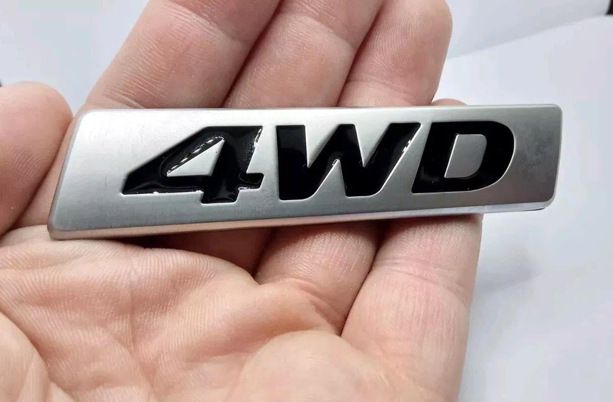 3D 4WD Metall Auto Badge Emblem Abzeichen Aufkleber Sticker von XCBW