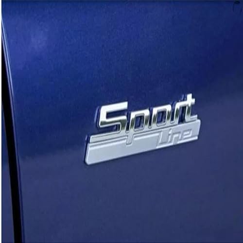 Sport Line Emblem Auto Schriftzug Aufkleber Badge Sport Line 8.2 x 1.7cm passend für BMW von XCBW