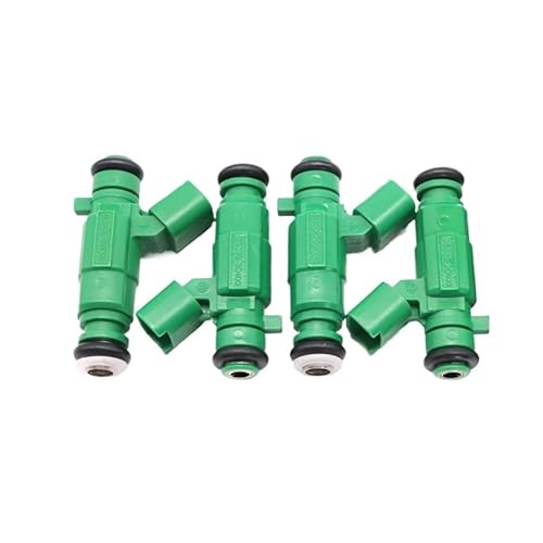 XCVKBA 35310-3C400 Auto Kraftstoff Injektor Düse Kompatibel for Hyundai Kia Sedona Sorento Santa Fe 3,5 L V6 353103C400 FJ1106(4PCS) von XCVKBA