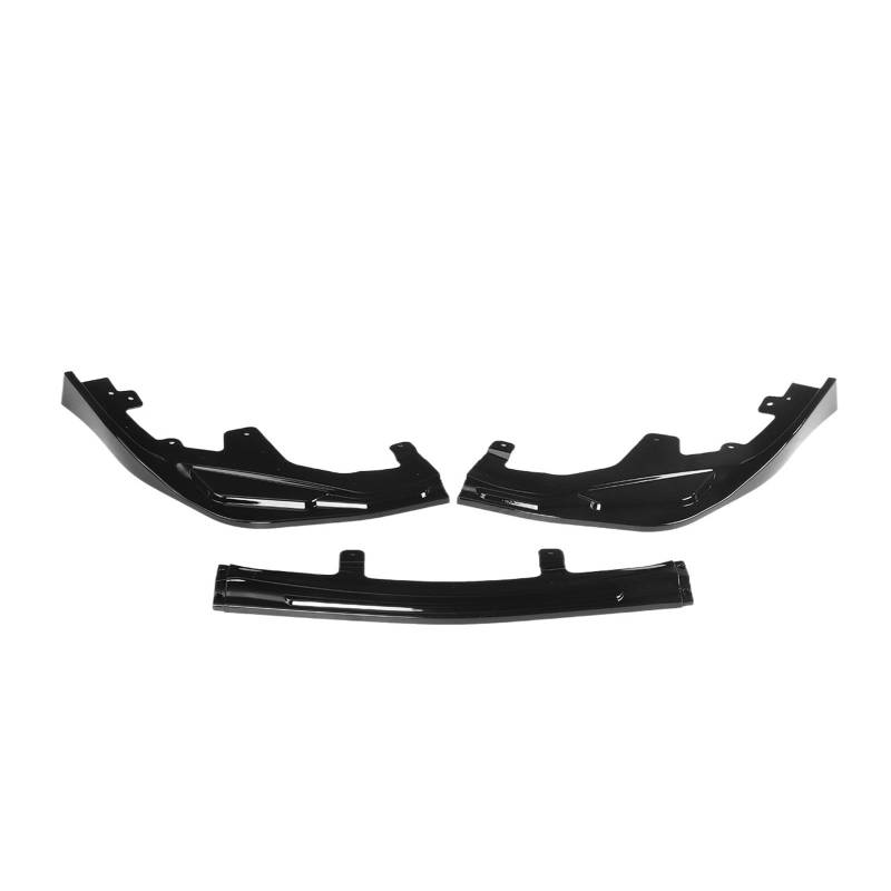 XCVKBA 3Pcs Auto Front Stoßstange Splitter Lip Body Kit Diffusor Schutzfolie Kompatibel for Lexus GS GS350 GS450H 2016 20117 2018 2019 2020(Glossy Black) von XCVKBA