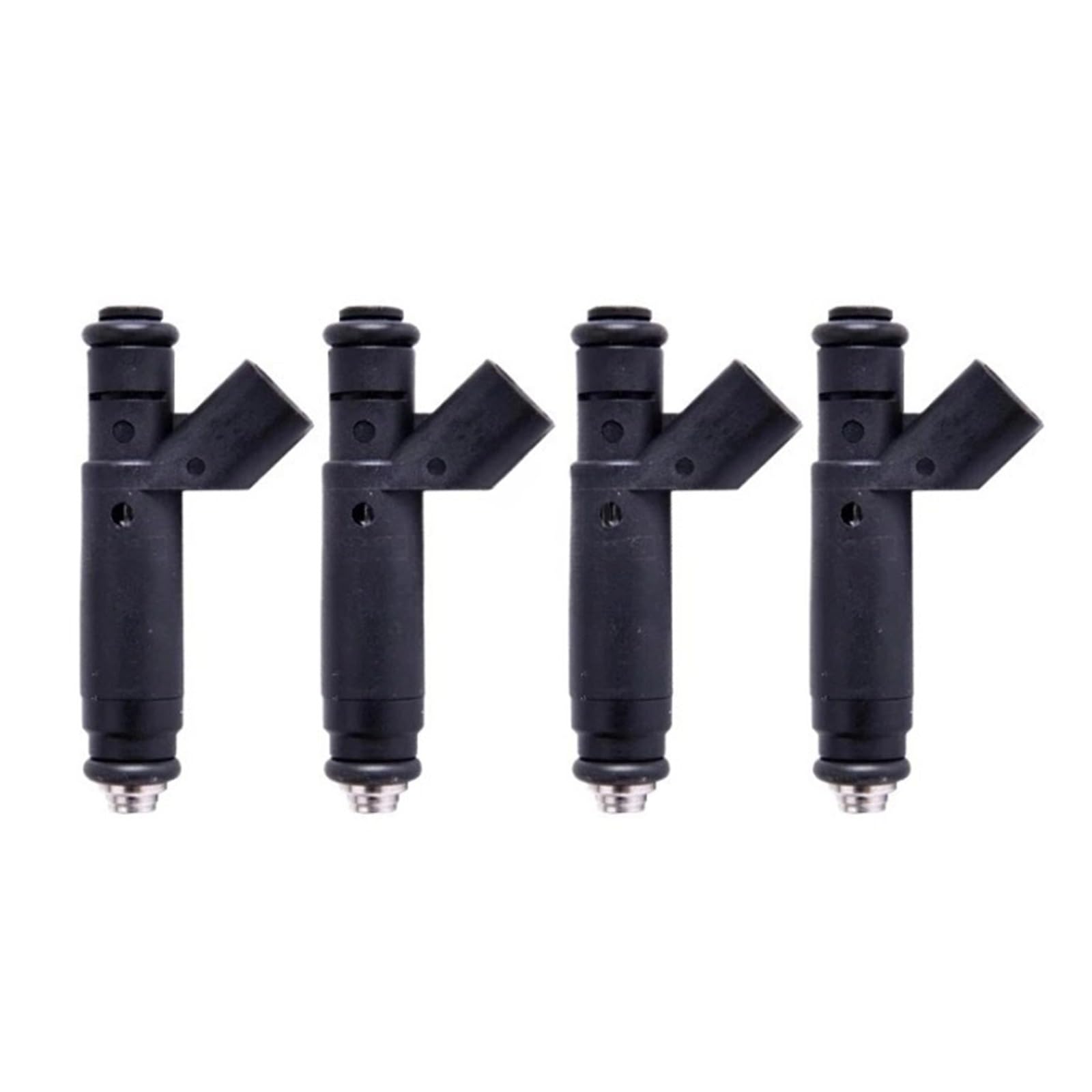 XCVKBA 4 PCS Schwarz Fluss C283808011 108191 Kraftstoff Injektor Kompatibel for Benzin Auto 660CC Düse Auto Ersatzteil Auto-styling motor von XCVKBA